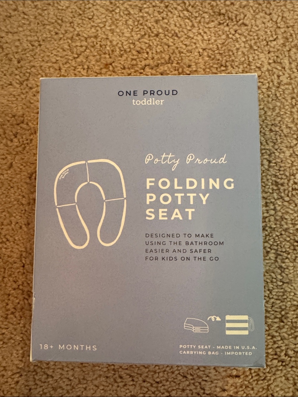 NIB- Toddler Folding Potty Seat